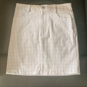 ✨NWT Plaid Stretch Mini Skirt✨